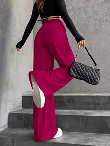 Rajovati Loose Fit Women Pink Trousers