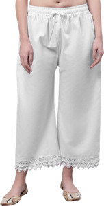 fortuner Regular Fit Women White Trousers
