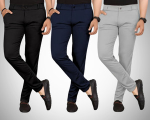 Chartou Regular Fit Men Multicolor Trousers