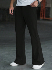 Plus91 Loose Fit Black Trousers - Image 6