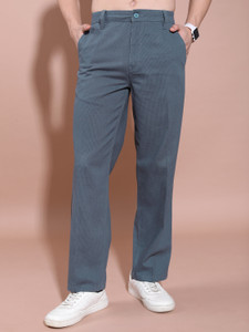 HIGHLANDER Regular Fit Men Blue Trousers