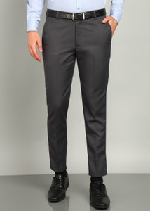 METRONAUT Slim Fit Men Grey Trousers