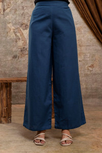 VASANT APPAREL Relaxed Women Dark Blue Trousers