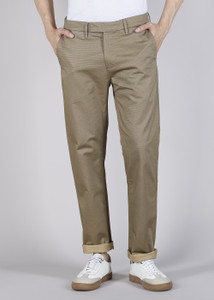 PETER ENGLAND Skinny Fit Khaki Trousers - Image 6