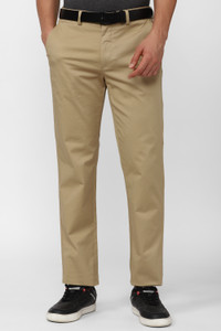 PETER ENGLAND Slim Fit Men Blue Trousers