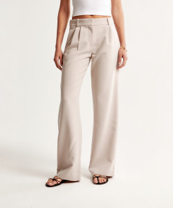 FNOCKS Flared Women Cream Trousers