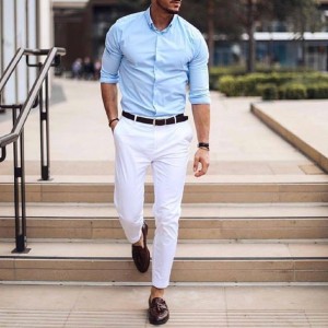 White Mens Trousers - Buy White Mens Trousers Online at Best Prices In ...