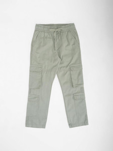 Pantaloons Junior Regular Fit Boys Green Trousers