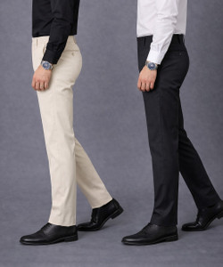Gralin Hollie Straight Fit Men Multicolor Trousers
