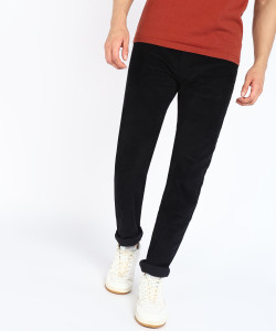 Spykar Slim Fit Men Green Trousers