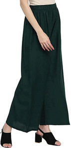 City Fashion Regular Fit Women Green Trousers