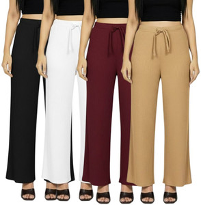 AK SHAMSHAHID GARMENT Relaxed Women Multicolor Trousers