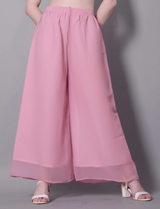 SOMVATI Loose Fit Women Pink Trousers