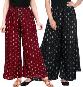 VedSi Relaxed Women Multicolor Trousers
