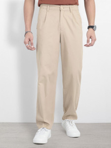 Roadster Men Beige Trousers - Image 6