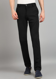 KILLER Slim Fit Men Black Trousers