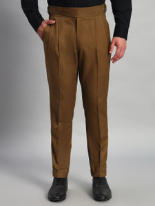 VIVA TRENDZ Men Brown Trousers - Image 6