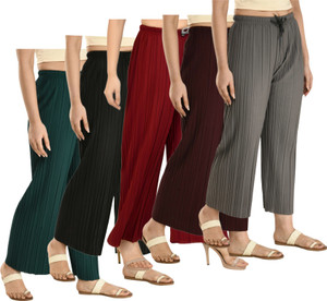 SUPERFAST D Regular Fit Women Multicolor Trousers