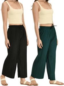 GLADLY Relaxed Women Multicolor Trousers