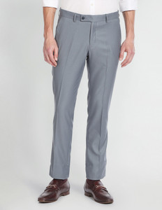 ARROW Regular Fit Men Blue Trousers