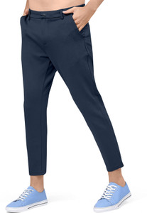 BAPASITARAM ENTERPRISE Regular Fit Men Blue Trousers