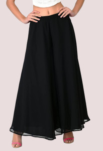 Kvish Relaxed Women Black Trousers