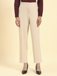 CANTABIL Regular Fit Women Beige Trousers