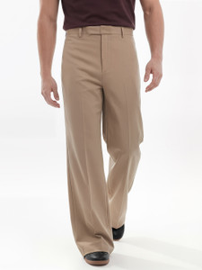 FUGAZEE Relaxed Men Beige Trousers - Image 6