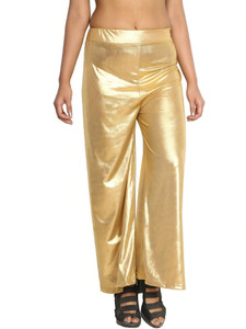 MIXFIT Relaxed Women Gold Trousers