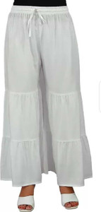 Trishikha Regular Fit Women White Trousers