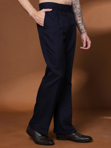 VIVA Flared Men Blue Trousers - Image 6
