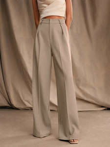 KOTTY Straight Fit Women Beige Trousers