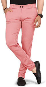 COMBRAIDED Regular Fit Men Multicolor Trousers