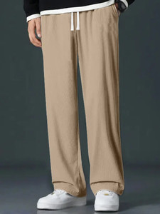 Rajovati Relaxed Men Cream Trousers