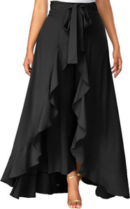 ALROZA SALES Flared Women Black Trousers