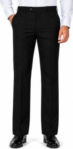 URBAN Men Black Regular Fit Trousers - Image 5