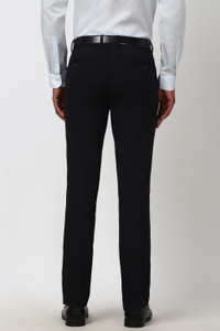 PETER ENGLAND Regular Fit Men Blue Trousers