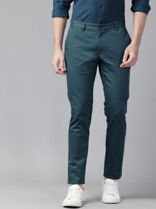 FUBAR Slim Fit Men Light Blue Trousers