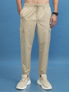 HIGHLANDER Regular Fit Men Beige Trousers