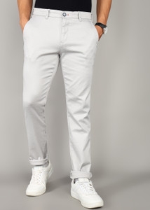 KILLER Slim Fit Men Light Blue Trousers