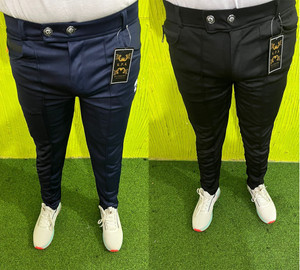 K.K Garment Regular Fit Men Blue, Black Trousers