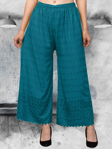 FamBee Relaxed Women Green Trousers