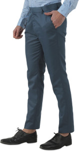 FUBAR Regular Fit Men Blue Trousers