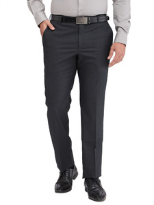 PARK AVENUE Regular Fit Men Grey Trousers
