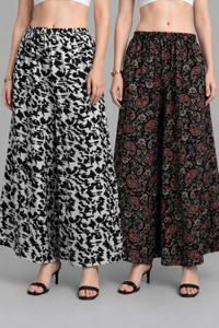 Thumba Loose Fit Women Multicolor Trousers