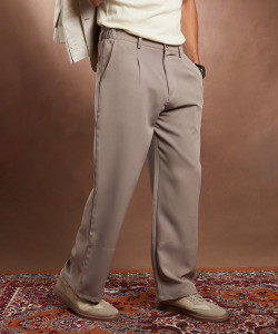 CAMPUS SUTRA Straight Fit Men Beige Trousers