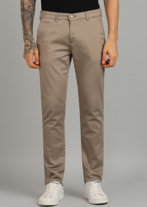 KILLER Slim Fit Men Khaki Trousers