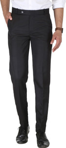 KANU FASHION WORLD Regular Fit Men Black Trousers