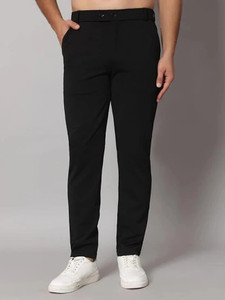 Valley Regular Fit Men Black Trousers