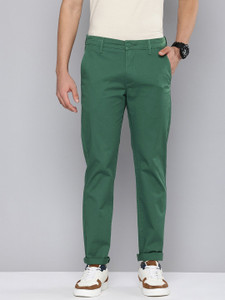 LEVI'S 511 Slim Fit Men Green Trousers